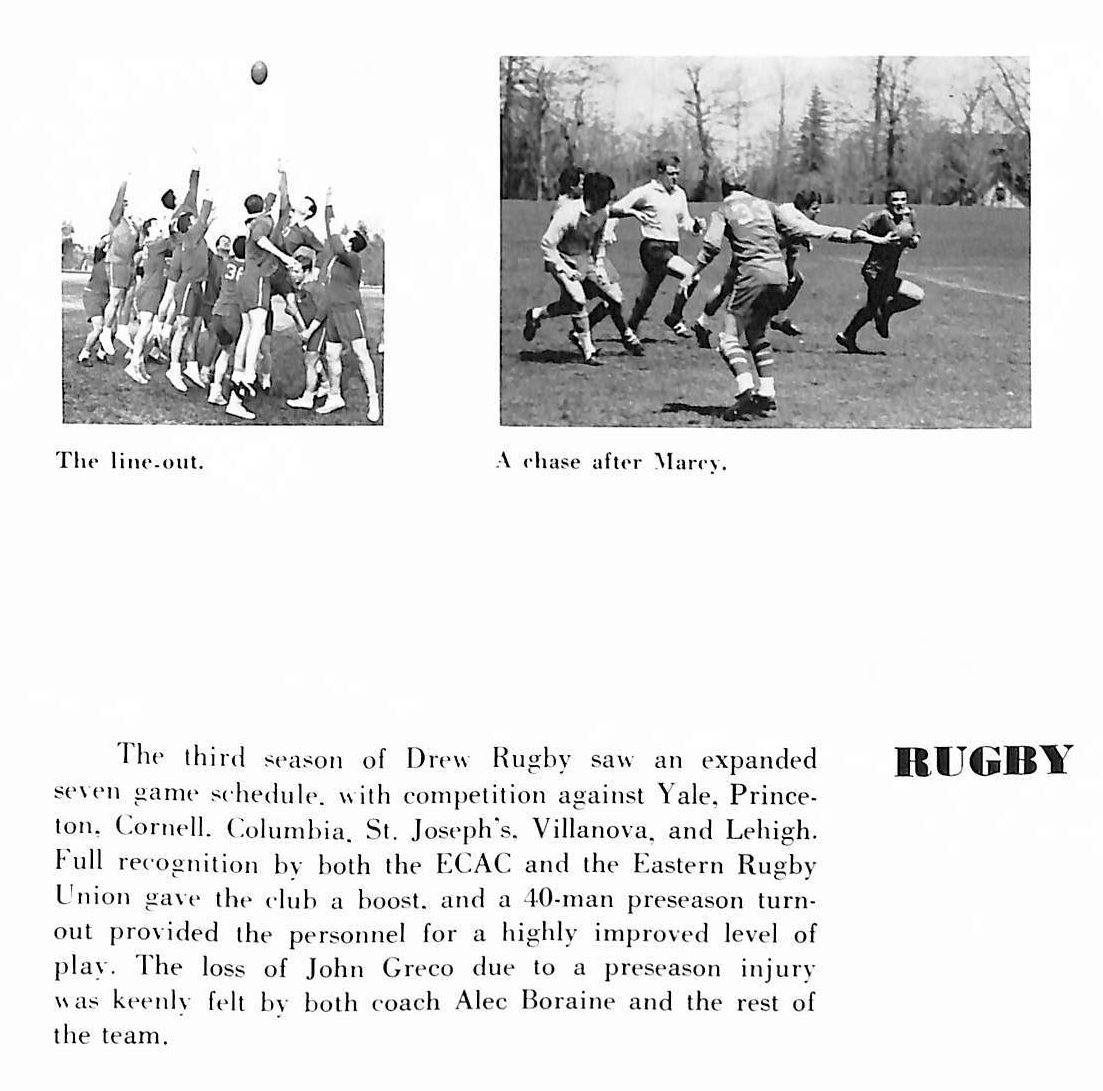 Drew Oak Leaves Yearbook, 1965