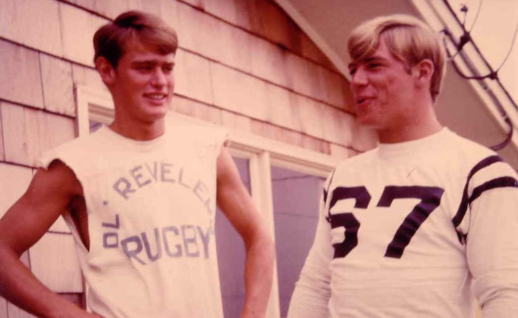 Don Clarke and Hunt Jones, 1966. The team was called the Ol'