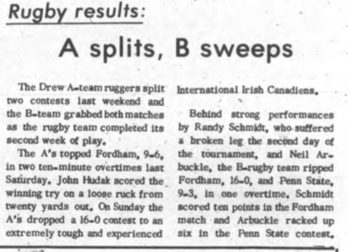 Drew Acorn, April 17, 1970