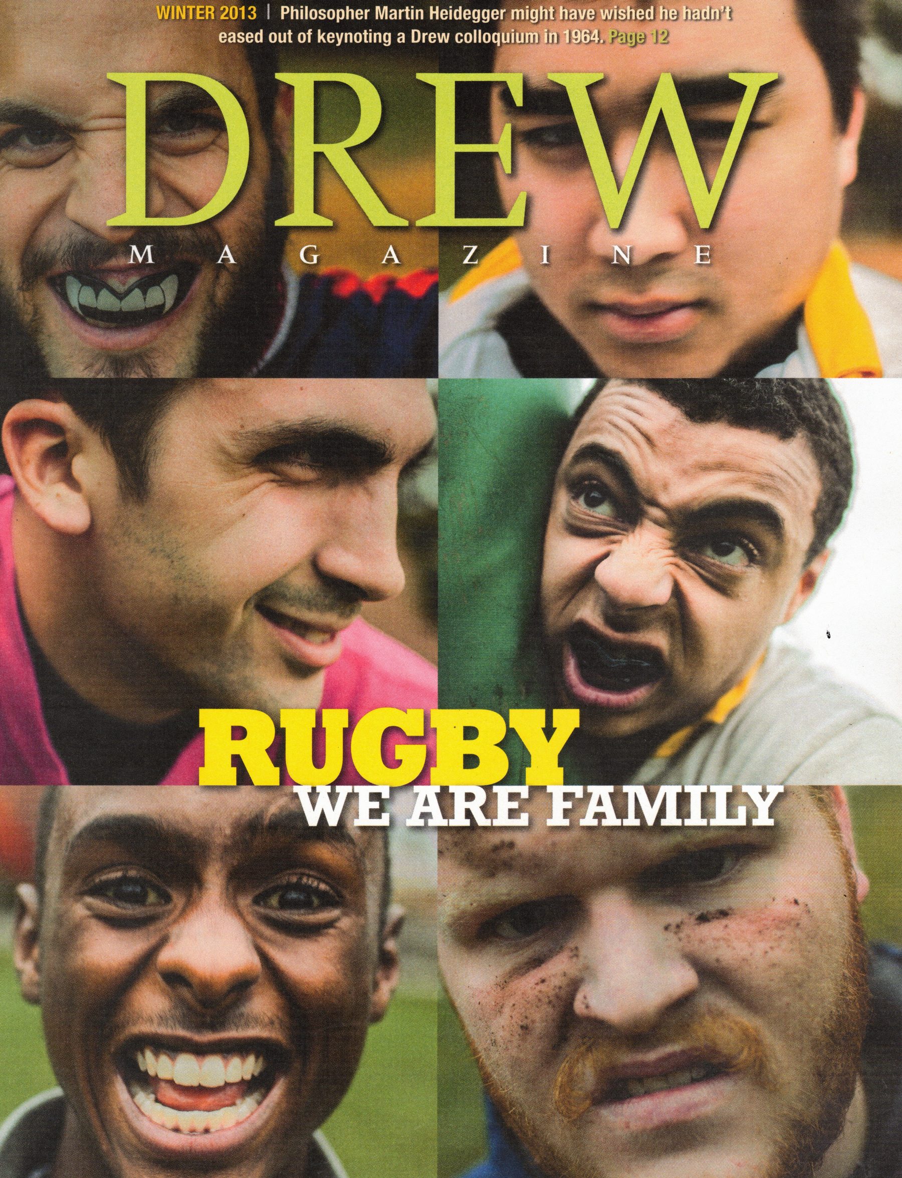 Drew Magazine, Winter 2013 — 50th Anniversary of Drew Rugby 