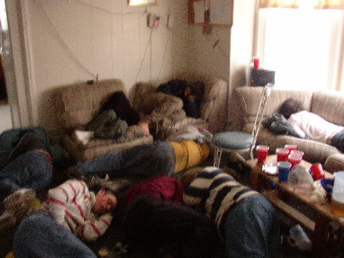 Drew RFC Binghamton road trip, Spring 2003